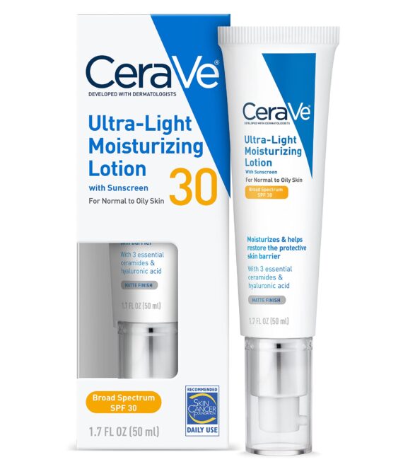 Ultra light loisturizing lotion cerave 30