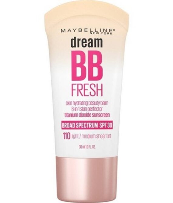 Maybelline – Crema Dream BB Fresh, hidratante para la piel.