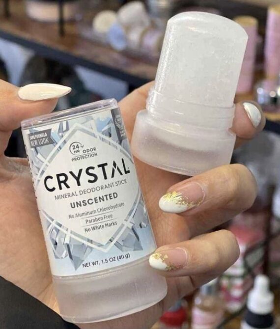 Desodorante de Piedra de Alumbre Crystal