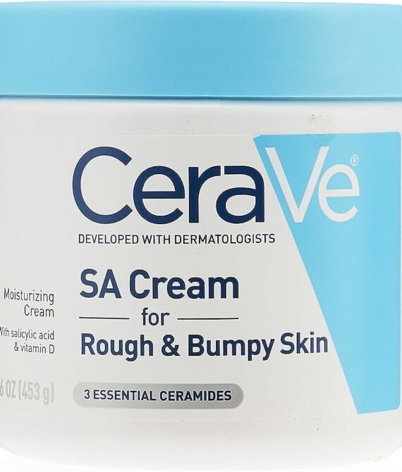 CeraVe SA Cream para piel áspera y con baches 16 oz
