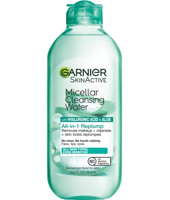 Garnier Micellar Hyaluronic Aloe Cleansing Water For Dehydrated