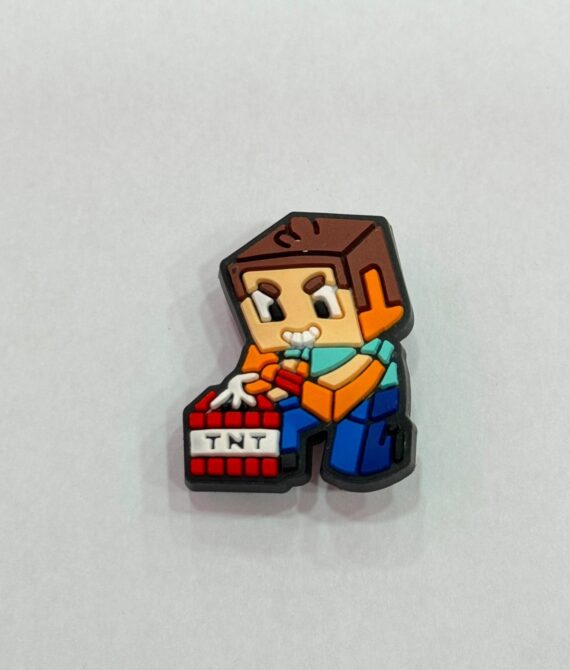 Pin para crocs de Steve de Minecraft