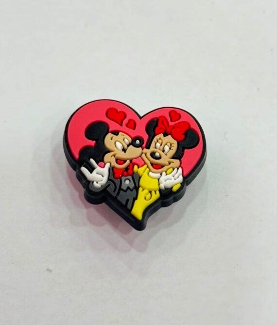 Pin para crocs de Minnie y Mickey Mouse