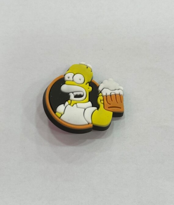 Pin para crocs de Homero Simpson 2