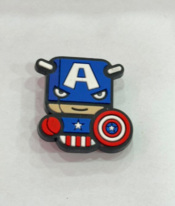 Pin para crocs del Capitán America 3