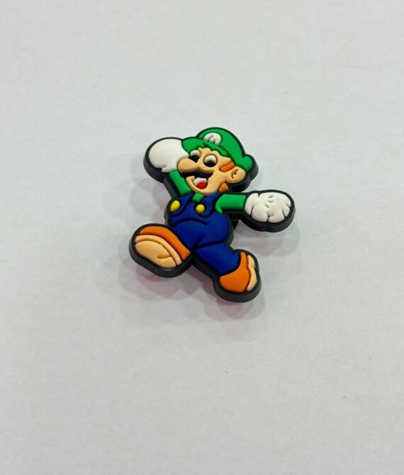 Pin para crocs de Luigi de Mario Bros