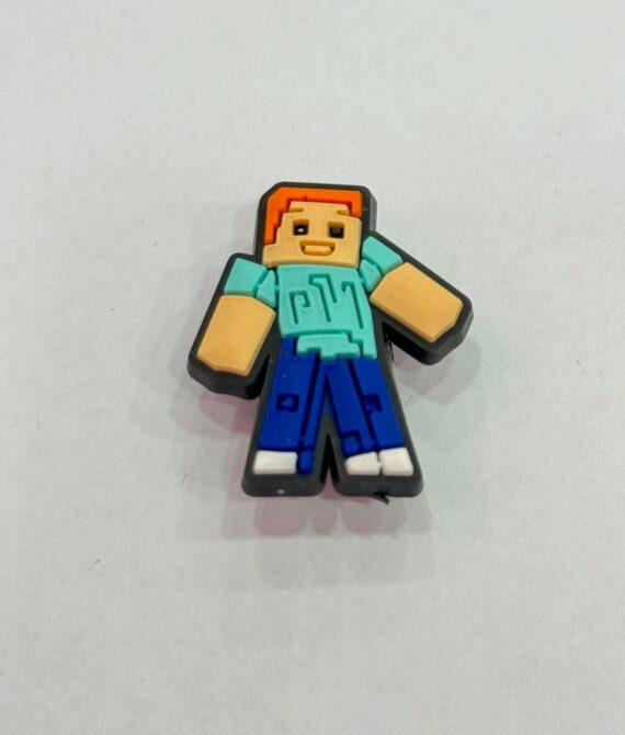 Pin para crocs de Alex de Minecraft