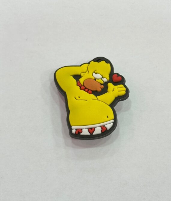 Pin para crocs de Homero Simpson