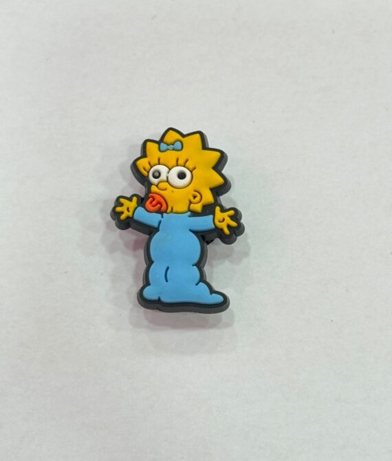 Pin para crocs Maggie de Los Simpson