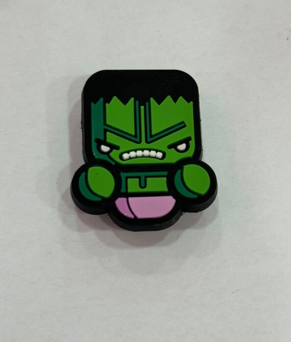 Pin para crocs de Hulk