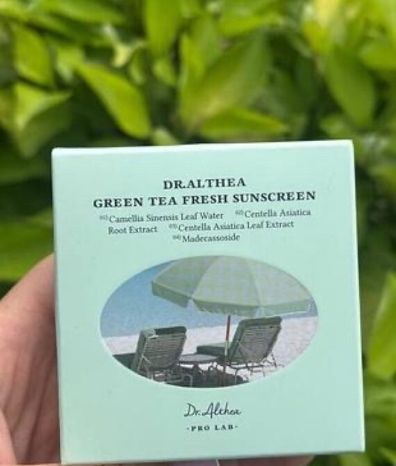 Protector solar facial Dr.Althea Green tea Fresh sunscreen FPS50+