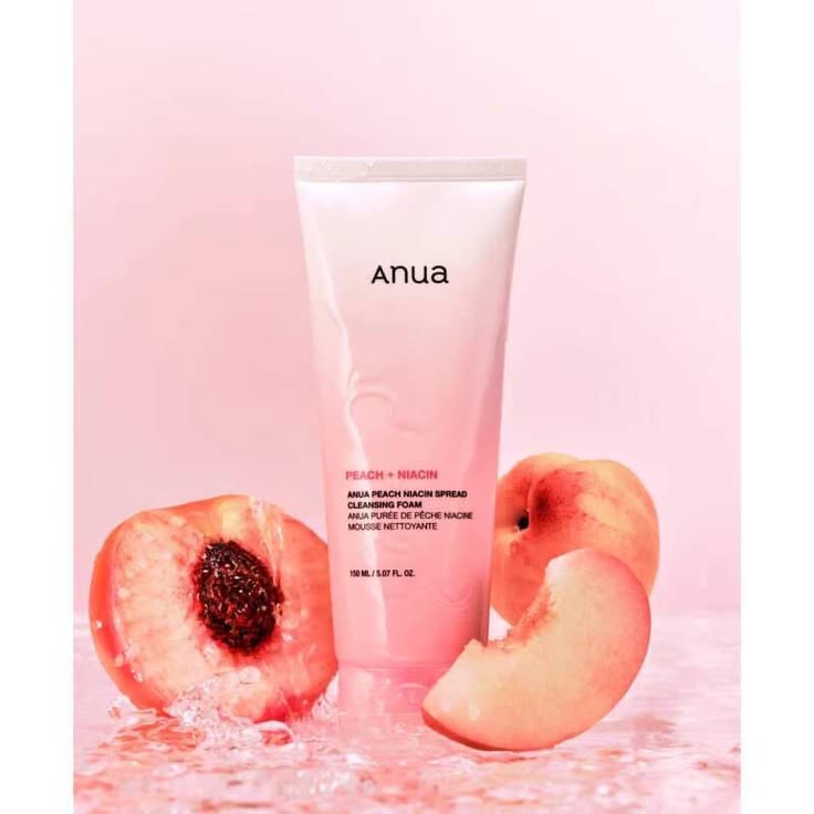 Espuma Limpiadora Anua Peach Niacin Spread Cleansing Foam - Image 2