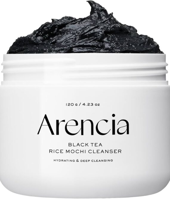 Limpiador Facial Arencia Black Tea Rice Mochi Cleanser